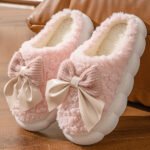 Luxury Fluffy Home Slipper - Baby-Pink
