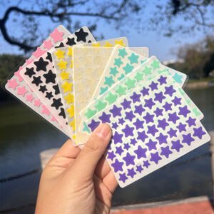 Star-Shaped Acne Patches – Colorful & Cute Pimple Care Solution (Multicolor -280 P)