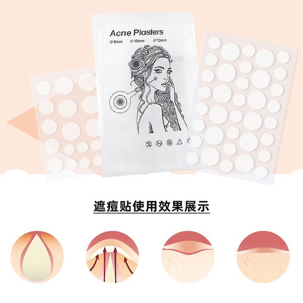 Hydrocolloid Invisible Acne Patch 24 Pcs - Image 2